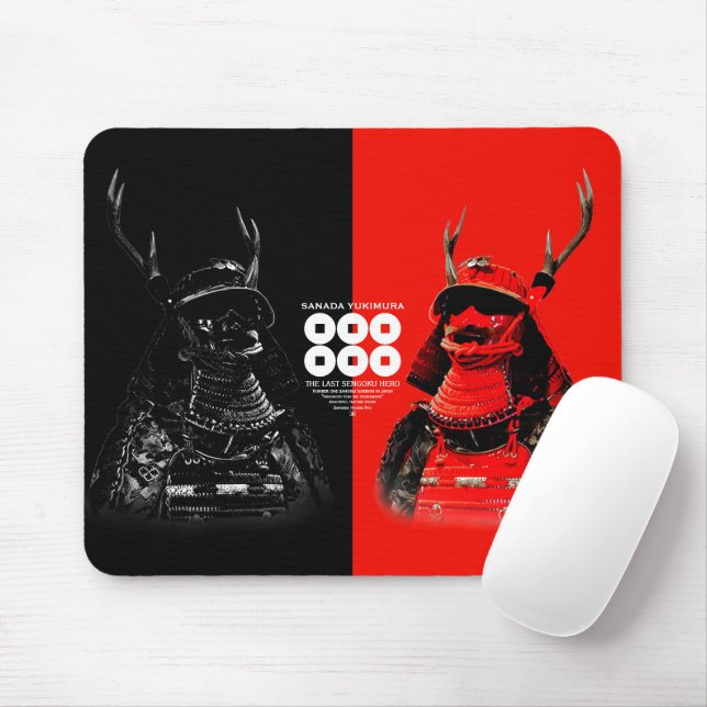 Mousepad SANADA YUKIMURA (Versão dupla) (Com mouse)