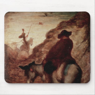 Mousepad Sancho e Don Quixote, século XIX