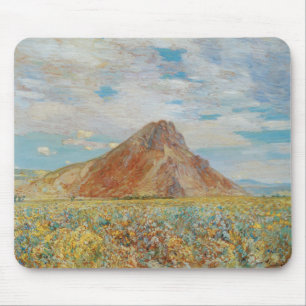 Mousepad Sand Springs Butte por Childe Hassam, Arte Antigo