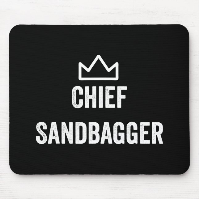 Mousepad Sandbagger Golf Meme Bjj Chess Sandbag (Frente)