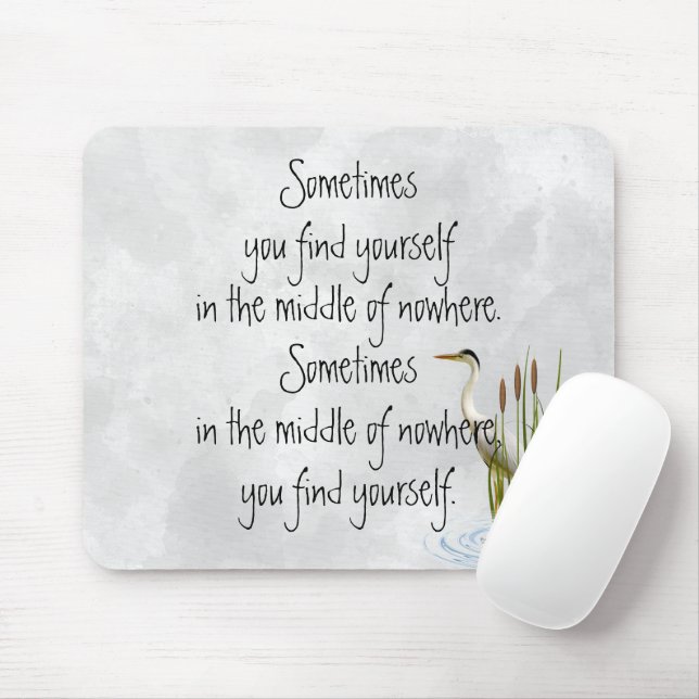 Mousepad Sandhill Crane Com Cotação (Com mouse)