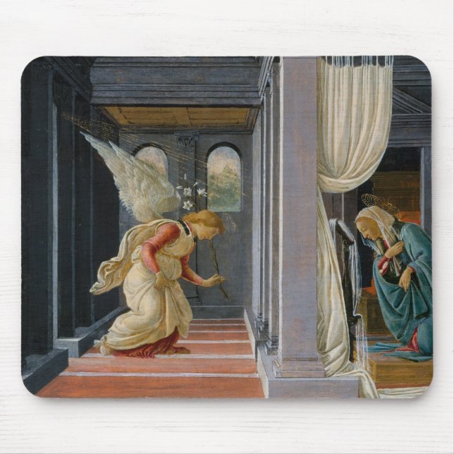 Mousepad Sandro Botticelli - A Comunicação (Frente)