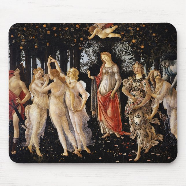 Mousepad Sandro Botticelli - La Primavera (Frente)