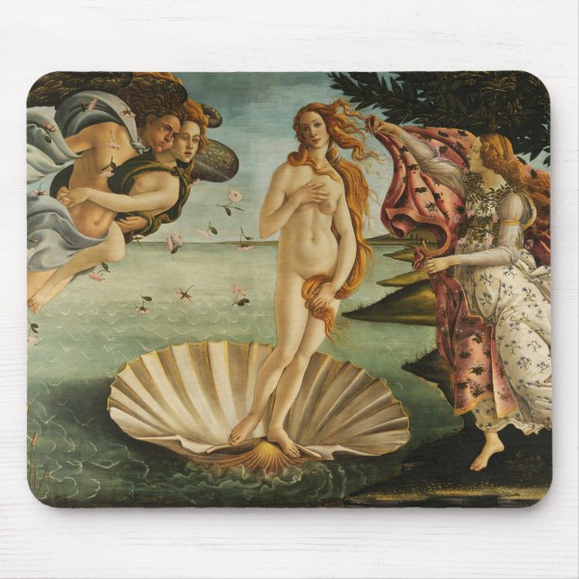 Mousepad Sandro Botticelli - O Nascimento de Vênus (Frente)