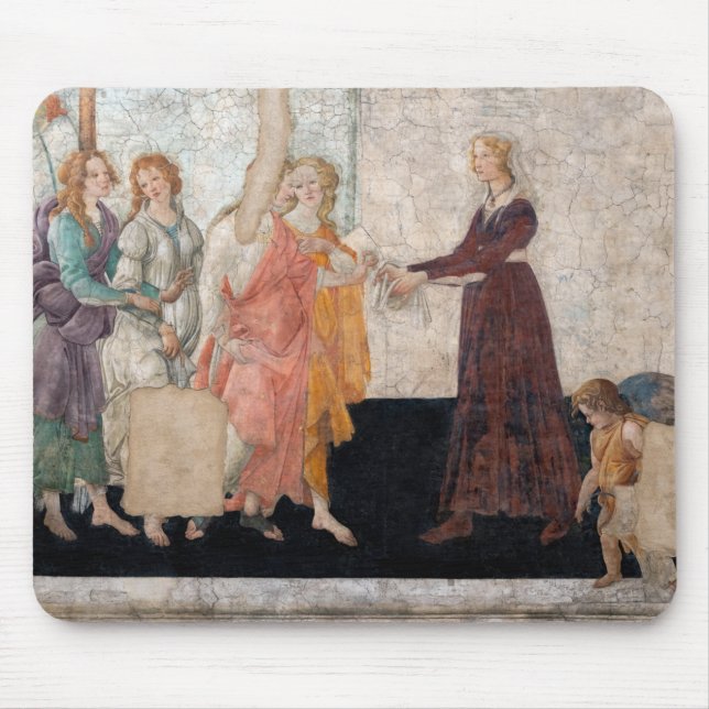 Mousepad Sandro Botticelli - Vênus e os Três Graus (Frente)