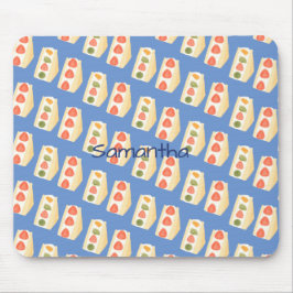 Mousepad Sanduíches De fruta E De Sobremesa De Creme