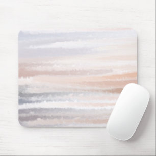Mousepad Sandy Beach Summer Tan Abstrato Watercolor