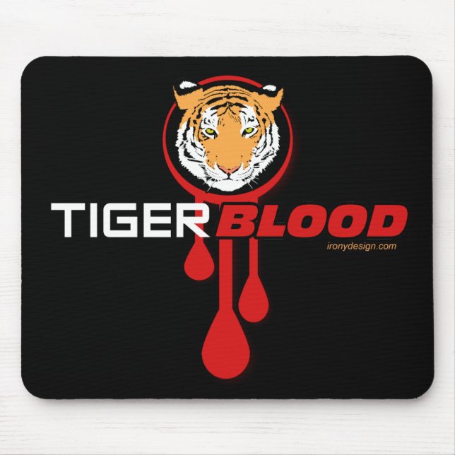 Mousepad Sangue do tigre (Frente)