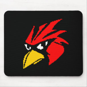 Mousepad Sanitiz de mão com a face de pássaros esmaltados