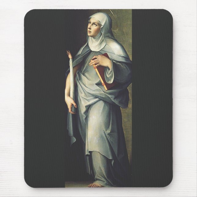 Mousepad Santa Brígida da Suécia (Frente)
