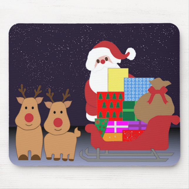 MOUSEPAD SANTA CLAUS CHRISTMAS (Frente)