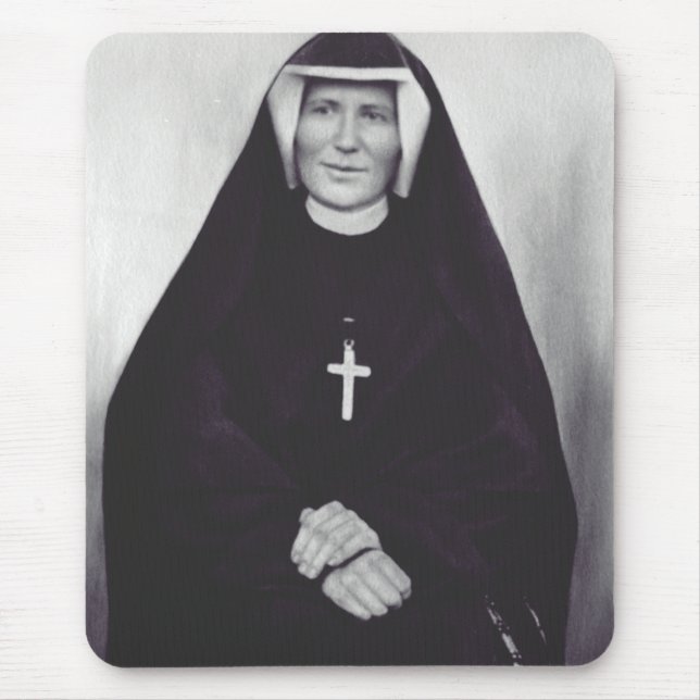 Mousepad Santa Faustina Kowalska Apóstola da Divina Miseric (Frente)