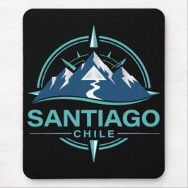 Mousepad Santiago Chile América do Sul