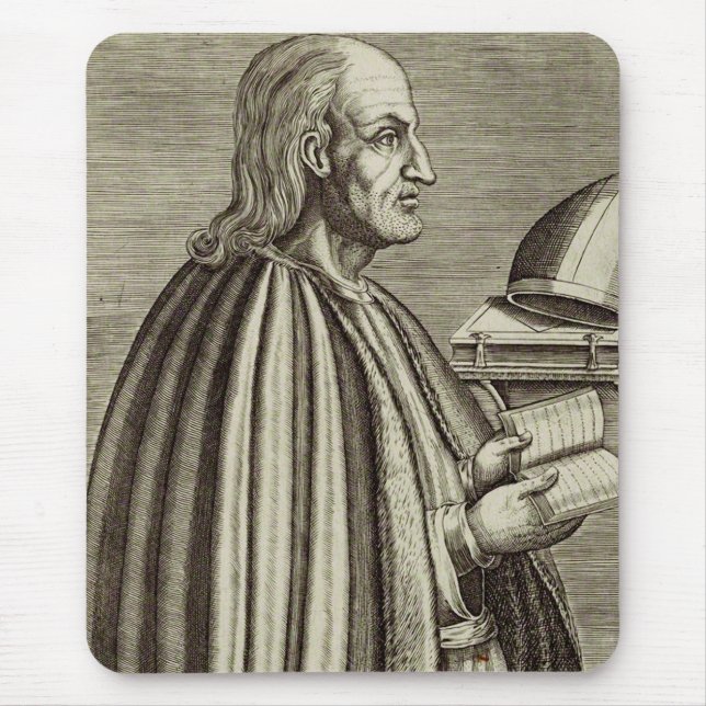 Mousepad Santo Anselmo de Canterbury Doutor da Igreja (Frente)