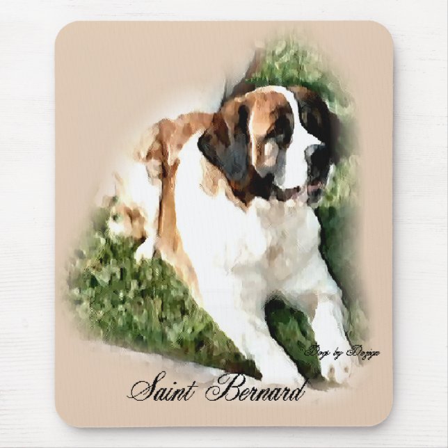 Mousepad Santo Bernard Art Gifts (Frente)