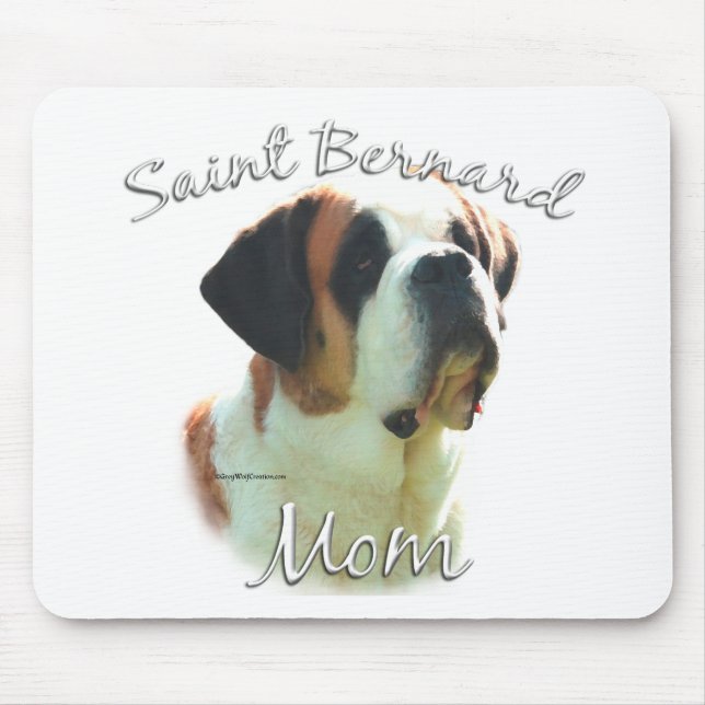 Mousepad Santo Bernard (suave) Mãe 2 (Frente)