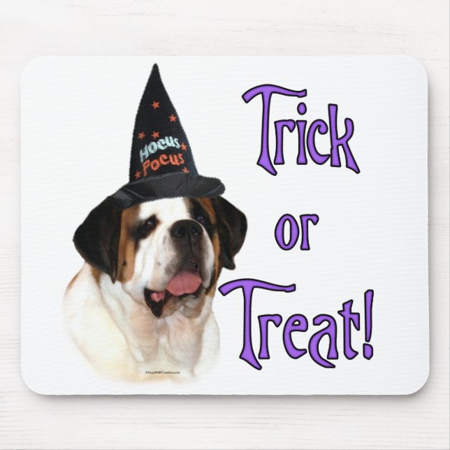 Mousepad Santo Bernard Trick (Frente)