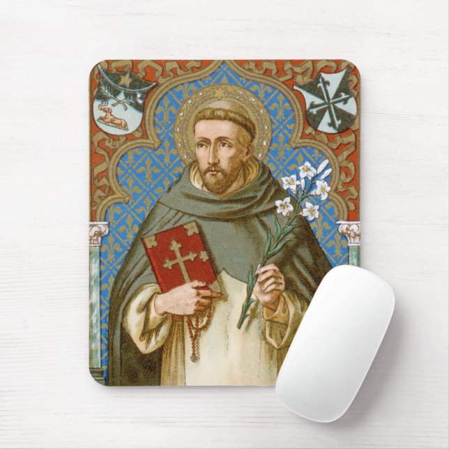Mousepad Santo Domingos de Gusmão (BK 011) (Com mouse)