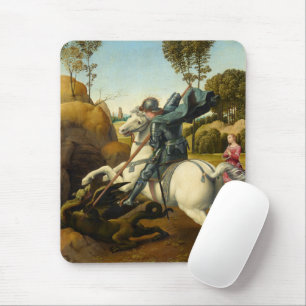 Mousepad Santo George e o Dragão, 1506 por Raphael