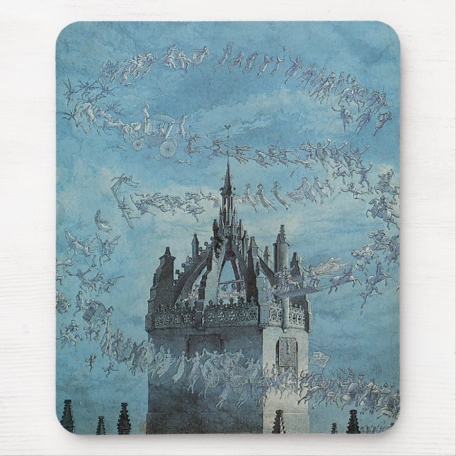Mousepad Santo Giles - Os seus sinos por Charles Altamont D (Frente)