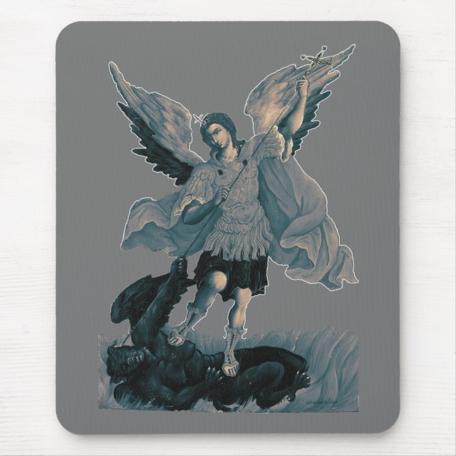 Mousepad Santo Michael Archangel 2 (Frente)