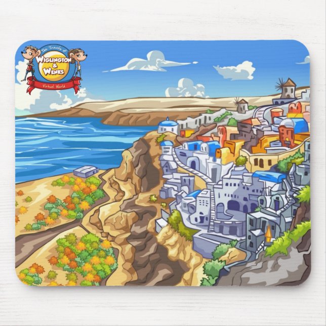 Mousepad Santorini (Frente)