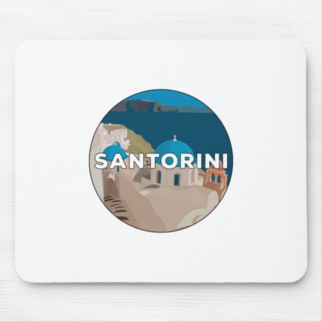Mousepad Santorini (Frente)