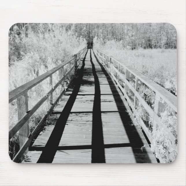 Mousepad Santuário Corkscrew Swamp, passarelas, Flórida, (Frente)