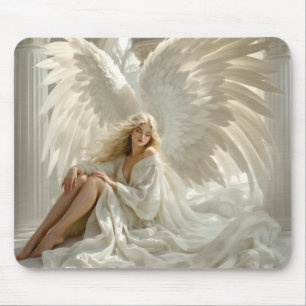 Mousepad Santuário das Asas - Anjo nas Paredes da Luz