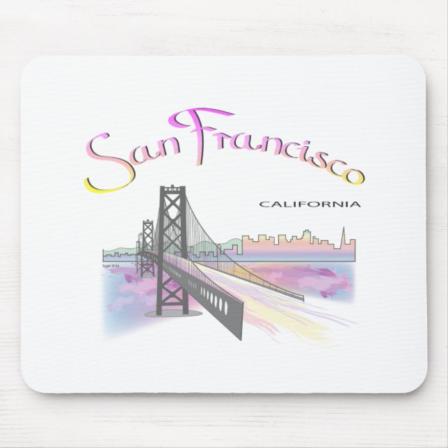 Mousepad São Francisco, CA (Frente)