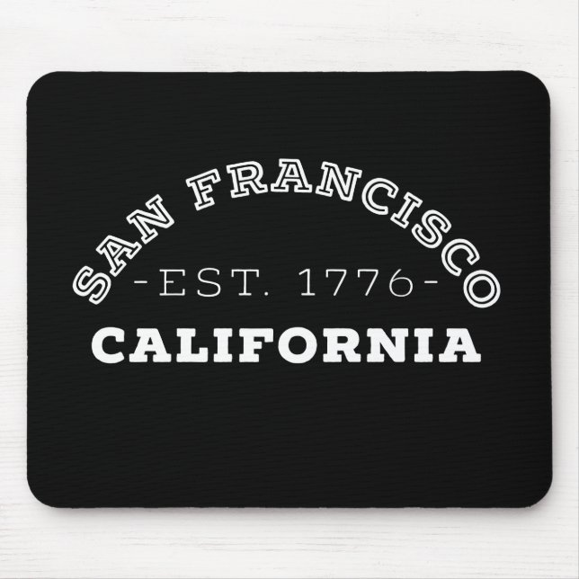 Mousepad São Francisco Califórnia (Frente)