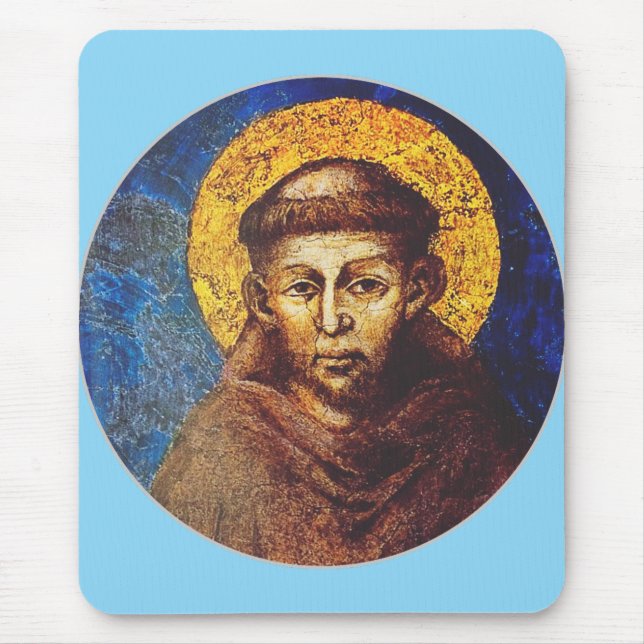 Mousepad São Francisco de Assis O Cântico das Criaturas (Frente)