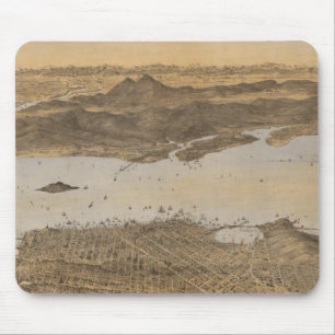 Mousepad São Francisco, país circundante