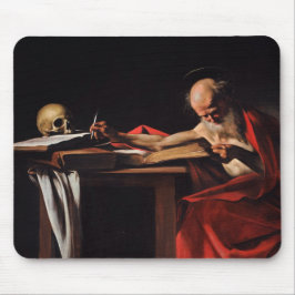 Mousepad São Jerônimo Escrevendo (por Caravaggio)