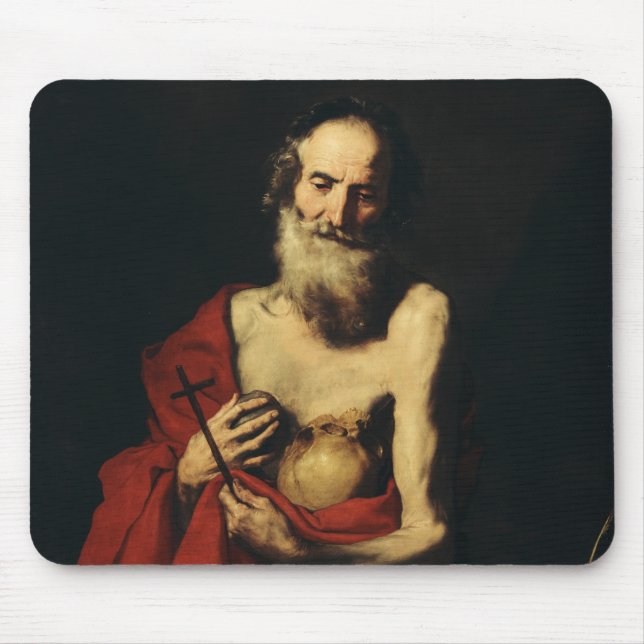 Mousepad São Jerônimo por Jusepe de Ribera (Frente)