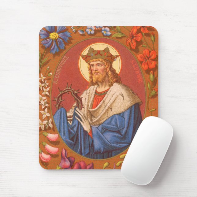 Mousepad São Luís IX o Rei (PM 05) (Com mouse)