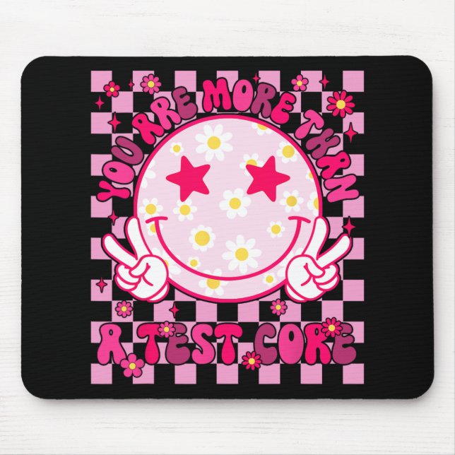 Mousepad São Mais Do Que Um Hippi De Sorriso De Dia De Test (Frente)