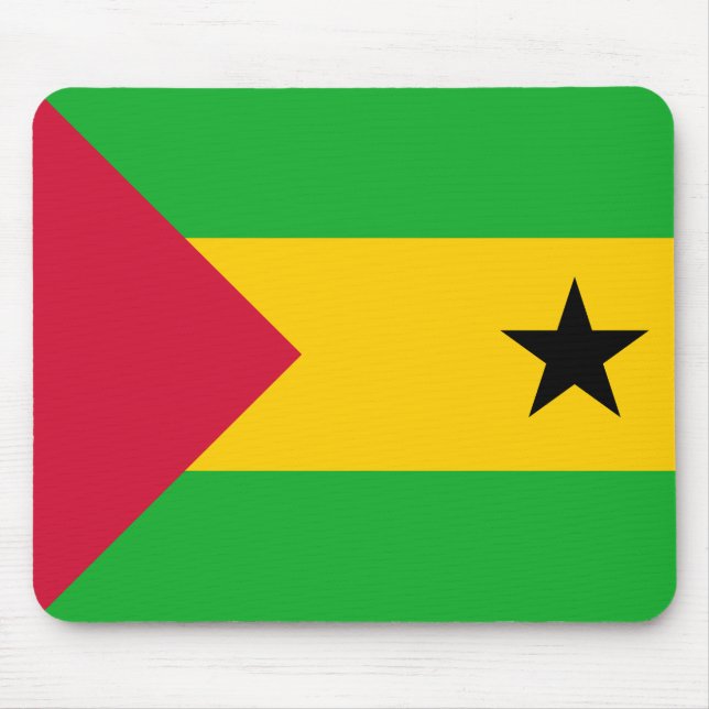 Mousepad São Tomé e Príncipe Sinalizador (Frente)