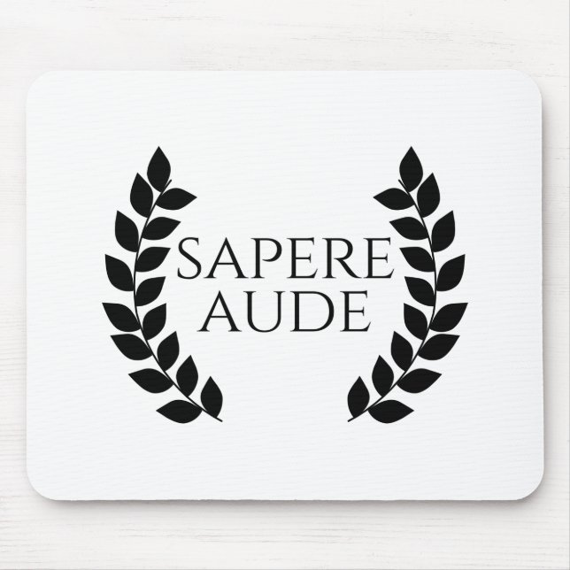 Mousepad Sapere Aude (Frente)