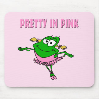 Mousepad Sapo balé Bonito a rosa