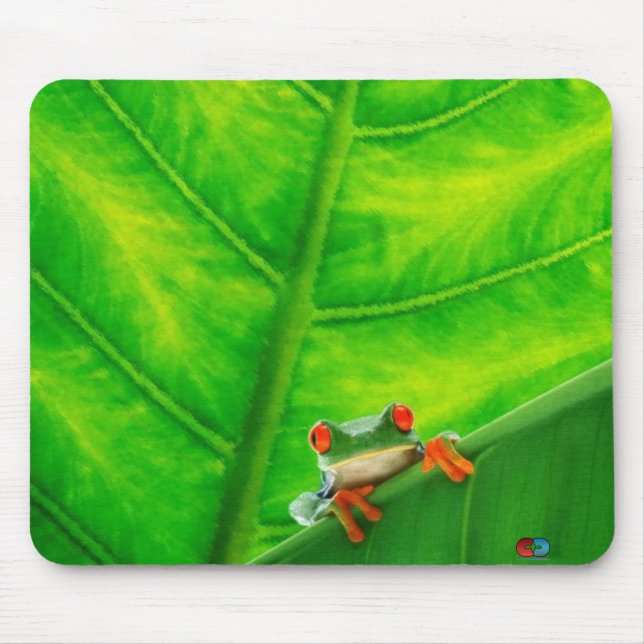 Mousepad Sapo de árvore #1 (Frente)
