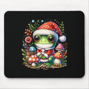 Mousepad Sapo De Cottagecore Homens De Cogumelos De Natal