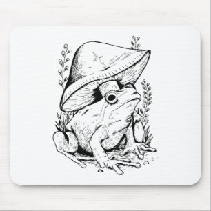Mousepad Sapo de jardim debaixo de um banheiro