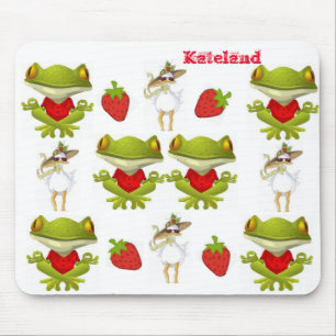 Mousepad Sapo De Rato De Morango De Frango!