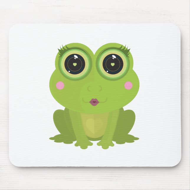 Mousepad Sapo feminino (Frente)
