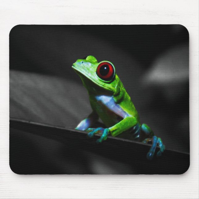 Mousepad Sapo III de árvores olhos vermelhos (Frente)
