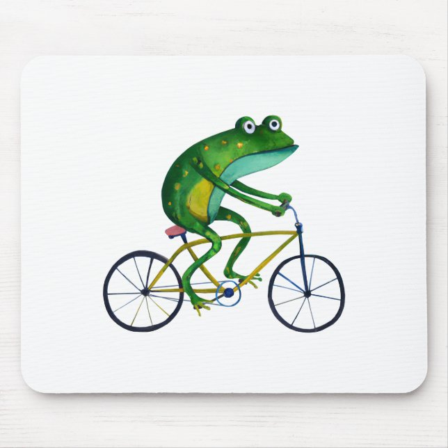 Mousepad Sapo Na Bicicleta (Frente)