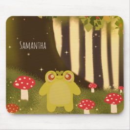 Mousepad Sapo Na Natureza Mágica