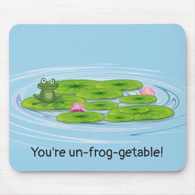 Mousepad Sapo No Lily Pad (Frente)