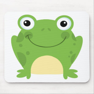 Mousepad Sapo redondo feliz